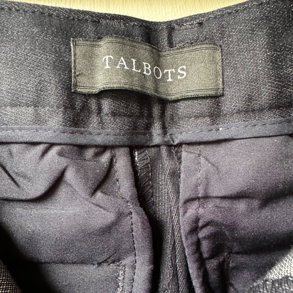 Talbots Curvy Fit High Rise Straight Leg Dress Navy BluePants. Size 2 Petite. - Picture 7 of 14
